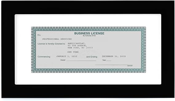 Americanflat 5x10 Document Frame